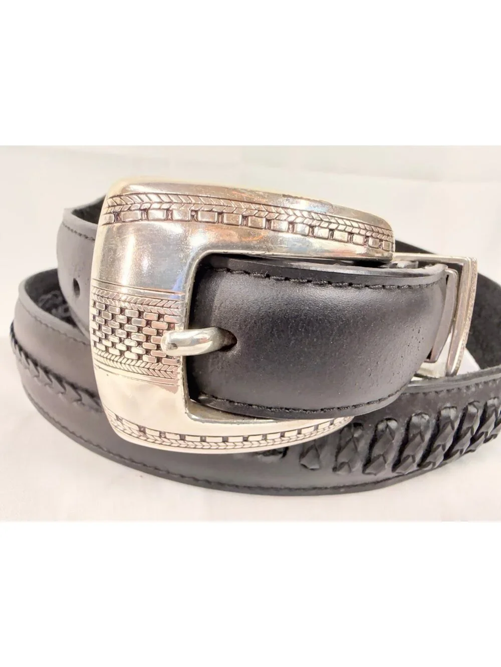 BRIGHTON ONYXTAPER BELT girls about 38” long total